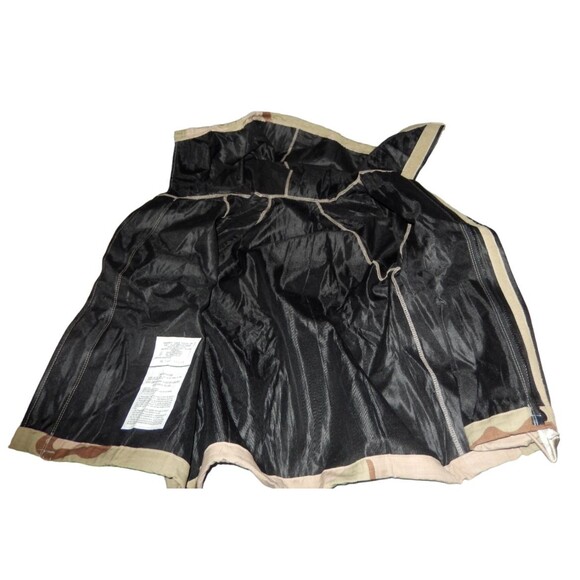 NEW - Military Chemical Protective Overgarment Jacket Desert Camo Sm-Extra Short - Picture 3 of 5